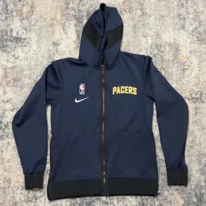 Indiana Pacers Full Zip Hoodie Jacket Size S